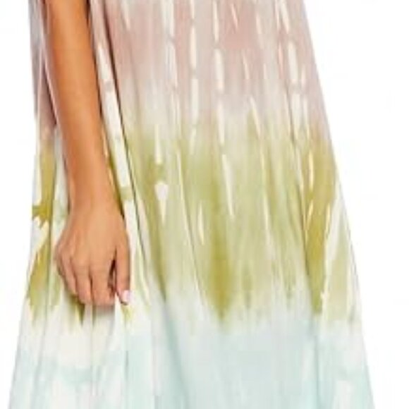 Mud Pie Women's Hyatt  Multi Color Maxi Dress Size S or M NEW - Picture 4 of 4